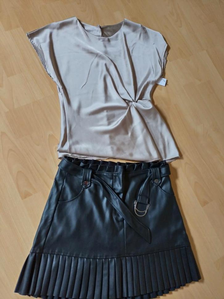 Zara imitatie leren rok maat 40, Kleding | Dames, Dames-kledingpakketten, Nieuw, Maat 38/40 (M), Ophalen of Verzenden