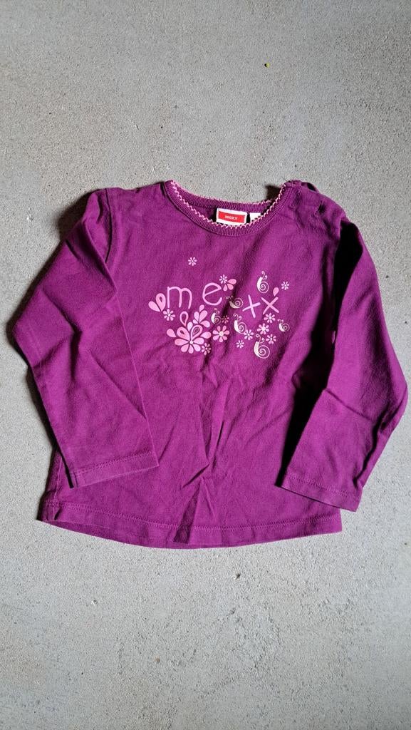Mexx longsleeve shirtje. Maat 86, Kinderen en Baby's, Babykleding | Maat 86, Ophalen of Verzenden, Zo goed als nieuw, Meisje, Shirtje of Longsleeve