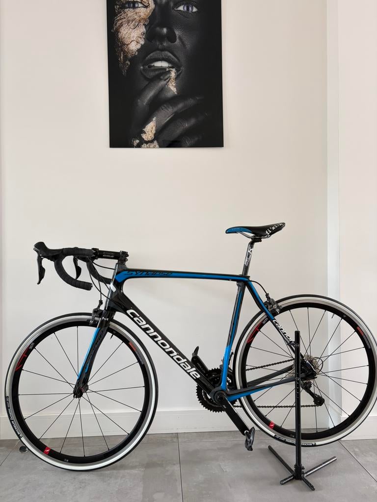 Cannondale Synapse Hi-Mod Ultegra C, Nieuwstaat!! Frame 58, 28 inch, Carbon, Velgrem, Zo goed als nieuw