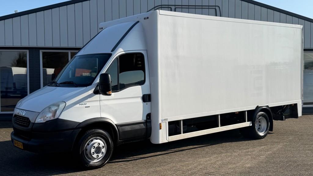 Iveco DAILY 70C17 3.0 125KW 170PK BAKWAGEN LAADKLEP ELECTRIS, Auto's, Bestelauto's, Bedrijf, ABS, Airbags, Airconditioning, Centrale vergrendeling