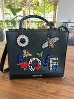 DENNY ROSE vegan leather tas met versiersels