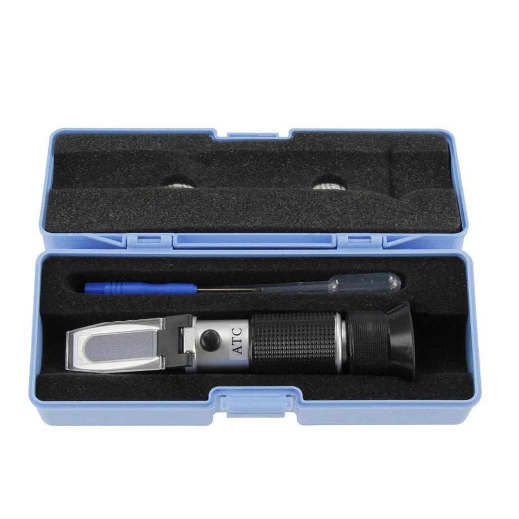 Refractometer 0-25% BRIX | 1.000-1.170 SG + ATC, Hobby en Vrije tijd, Ophalen of Verzenden, Nieuw