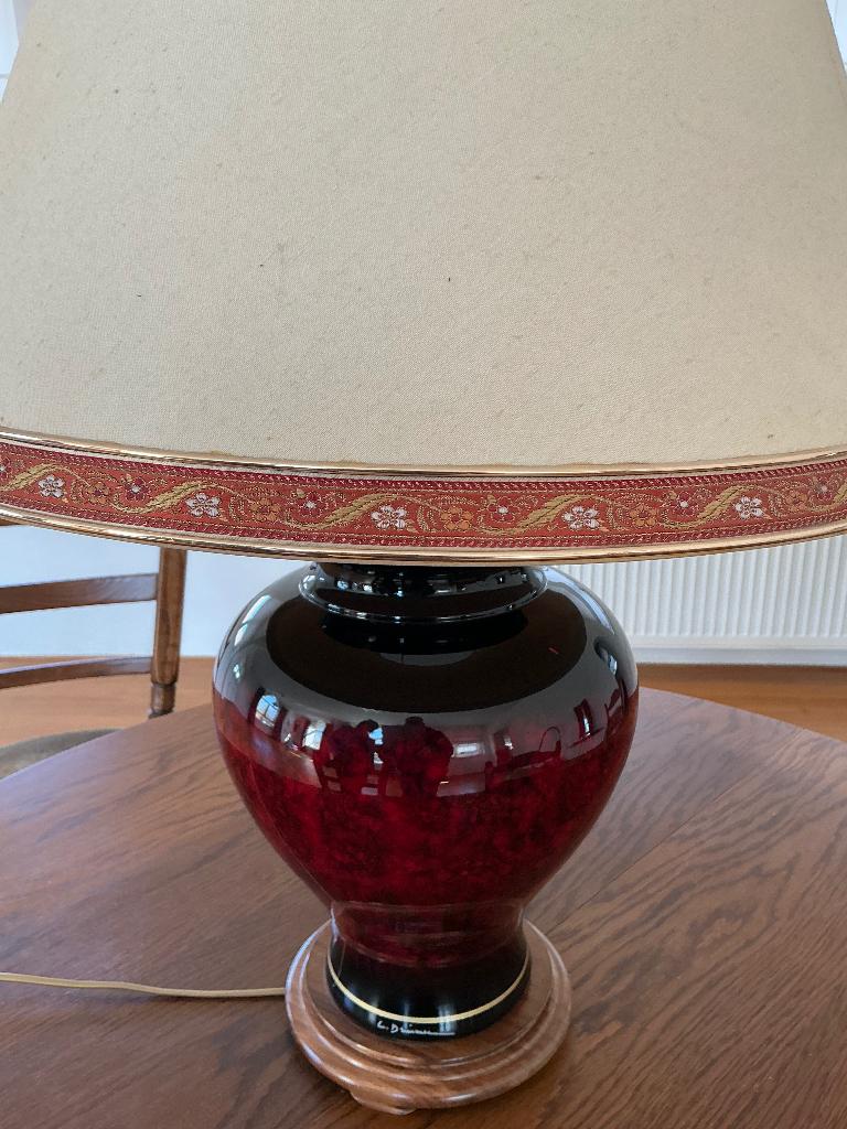 Design tafel lamp van Louis Drimmer, Ophalen, Overige materialen, 50 tot 75 cm, Zo goed als nieuw