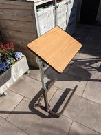 Verrijdbaar bedtafeltje - ideaal voor eten of laptop, Ophalen, Gebruikt, 55 tot 75 cm, 60 cm of meer