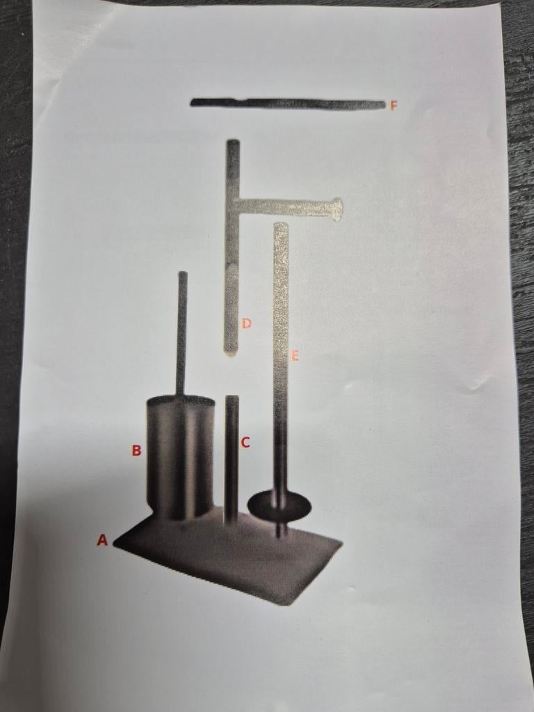 toiletbutler wit nieuw, Ophalen of Verzenden, Nieuw, Wit