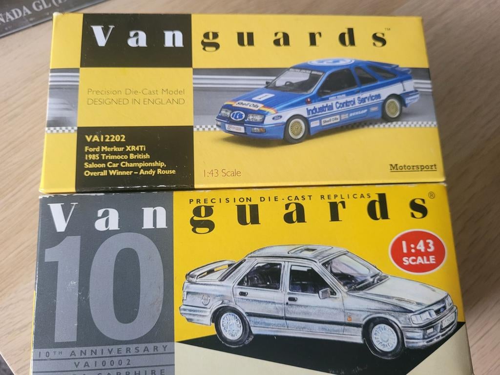 Vanguard ford sierra cosworth en XR4ti, Ophalen of Verzenden, Auto, Overige merken