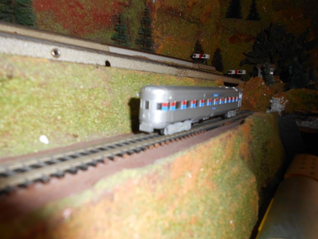 Minitrix 3043  AMTRAK personentrein 5 delig, Amerika USA, Treinset, Gelijkstroom, Trix, Ophalen of Verzenden