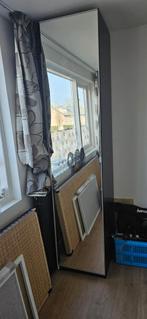 IKEA Pax kast 236 cm hoog met spiegeldeur en planken, Ophalen, 200 cm of meer, 50 tot 100 cm, Glas
