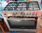 Bosch Vrijstaand Gasfornuis met Oven - 6 Pitten, Ophalen, Gebruikt, 60 cm of meer, Gas