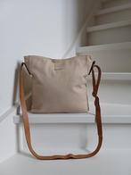 TAS LEER MET LANG HENGSEL I.Z.G.ST(ZIE FOTO'S), Ophalen of Verzenden, Leer