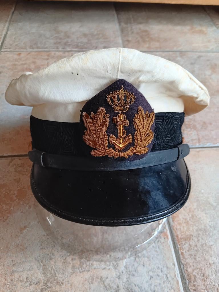 Koninklijke marine officiers pet, Ophalen of Verzenden, Marine, Nederland, Helm of Baret
