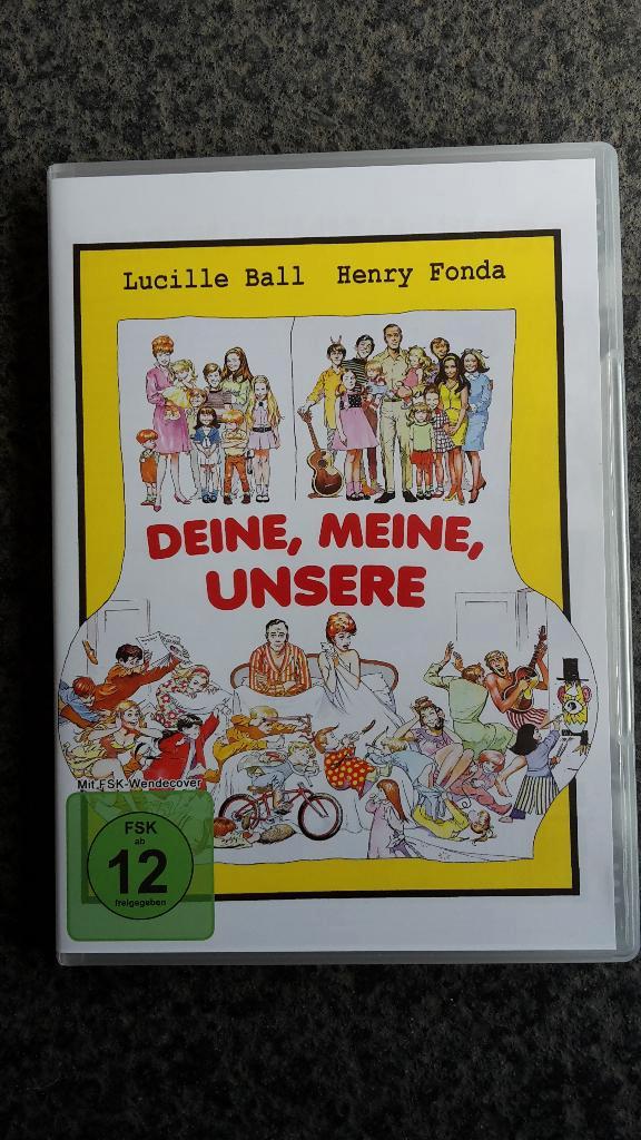 DVD Yours, Mine and Ours 1968 Henry Fonda en Lucille Ball, Cd's en Dvd's, Dvd's | Klassiekers, Zo goed als nieuw, Komedie, 1940 tot 1960