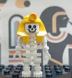 Lego Skeleton with Standard Skull, Yellow Mummy Headdress, Ophalen of Verzenden, Gebruikt, Losse stenen, Lego