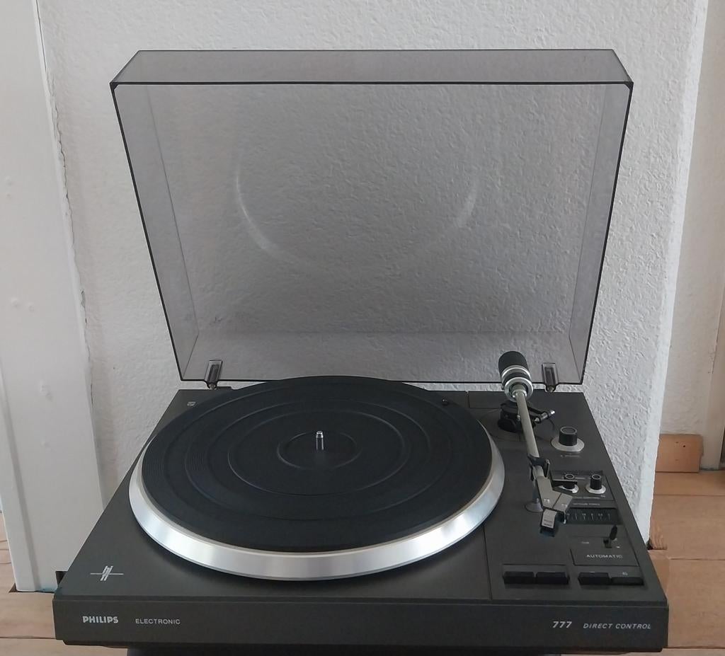 Philips Electronic 777 Direct Control Platenspeler, Ophalen, Philips, Automatisch, Zo goed als nieuw