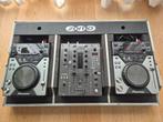 Pioneer dj set DJM400  en 2x CDJ 400 + Zomo flight case, Muziek en Instrumenten, Dj-sets en Draaitafels, Ophalen, Gebruikt, Dj-set