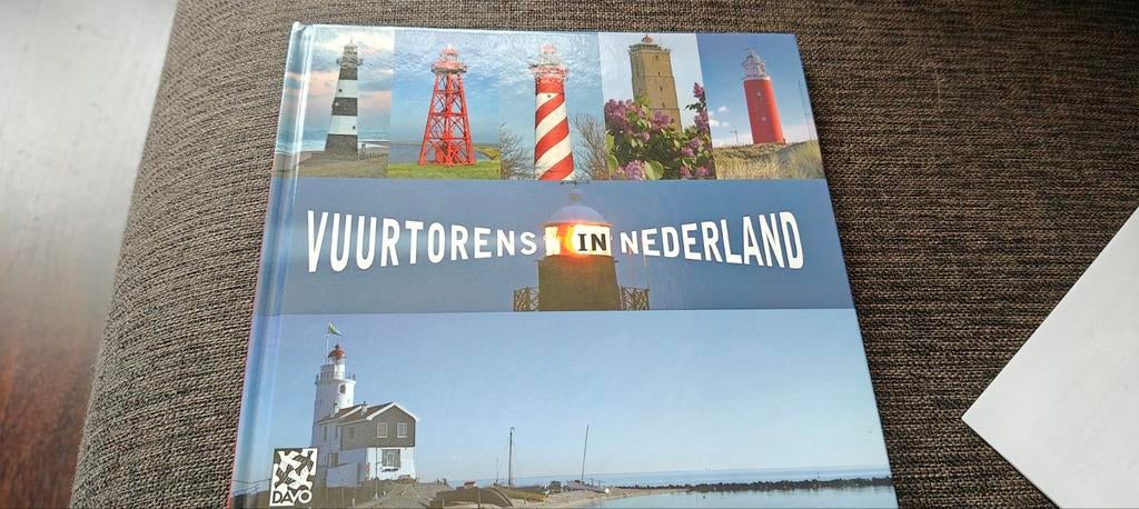 Vuurtorens in Nederland boek met originele postzegels, Boeken, Ophalen of Verzenden