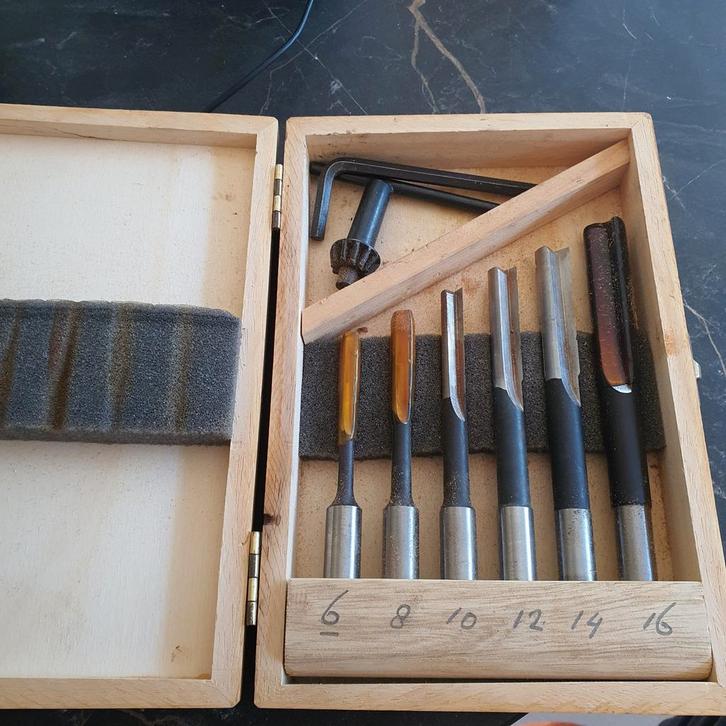 E.Tec-Langatboorset WS 6-delig (6,8,10,12,14,16x13), Doe-het-zelf en Verbouw, Gereedschap | Boormachines, Ophalen of Verzenden