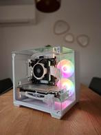 Mooie en Krachtige Witte Gaming PC Met Aanpasbare RGB, Computers en Software, Desktop Pc's, Ophalen of Verzenden, Zo goed als nieuw