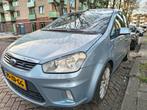 Ford C-Max 1.8 2008 titanium (koppeling), Auto's, Ford, Voorwielaandrijving, Zwart, 4 cilinders, Blauw
