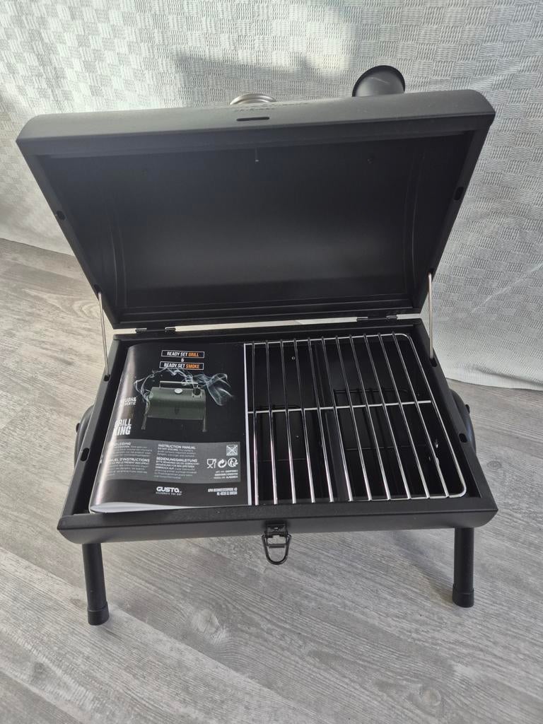 Gusto BBQ smokers & Grill King (nieuw), Tuin en Terras, Houtskoolbarbecues, Ophalen, Nieuw