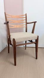 Vintage eetkamer stoel - retro - hout, Huis en Inrichting, Stoelen, Ophalen, Gebruikt, Bruin, Eén