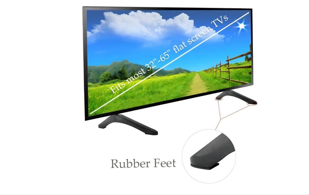 TV basis voetstuk voeten tafelblad tv standaard, Ophalen, Nieuw