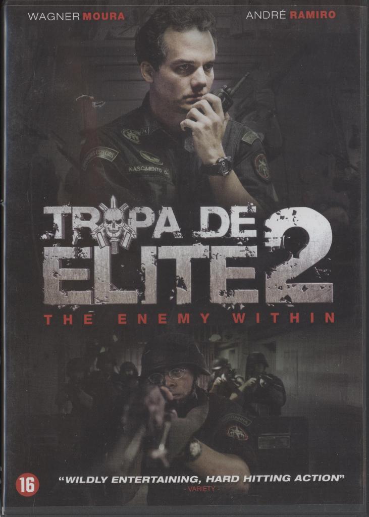 08) Tropa de Elite 2: met Wagner Moura en André Ramiro, Cd's en Dvd's, Dvd's | Thrillers en Misdaad, Vanaf 16 jaar, Ophalen of Verzenden