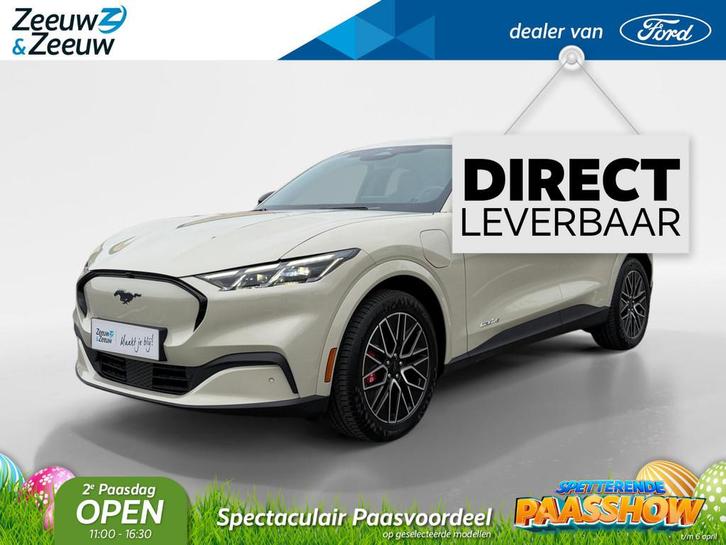 Ford Mustang Mach-E Extended Premium RWD 88 kWh | Uit Voorra, Auto's, Ford, Bedrijf, Te koop, Mustang, 360° camera, ABS, Achteruitrijcamera