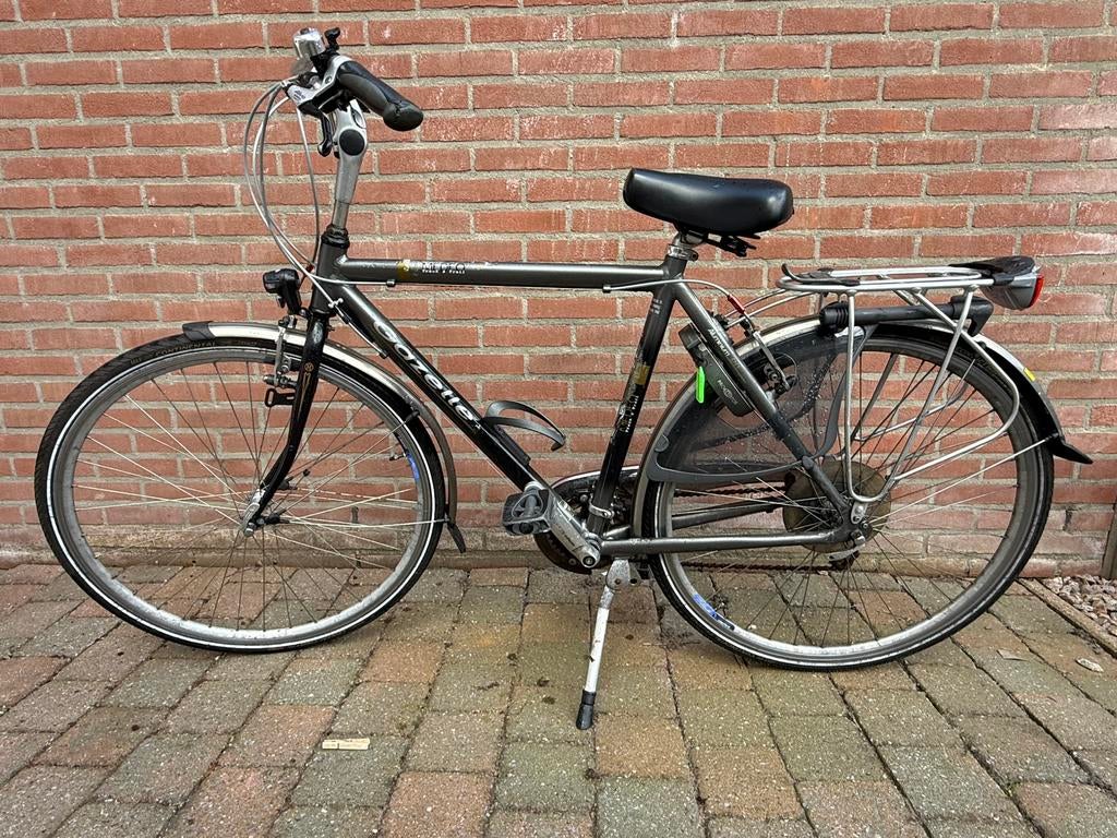 Een gazelle medeo fiets, Ophalen, Gebruikt, Velgrem, Versnellingen