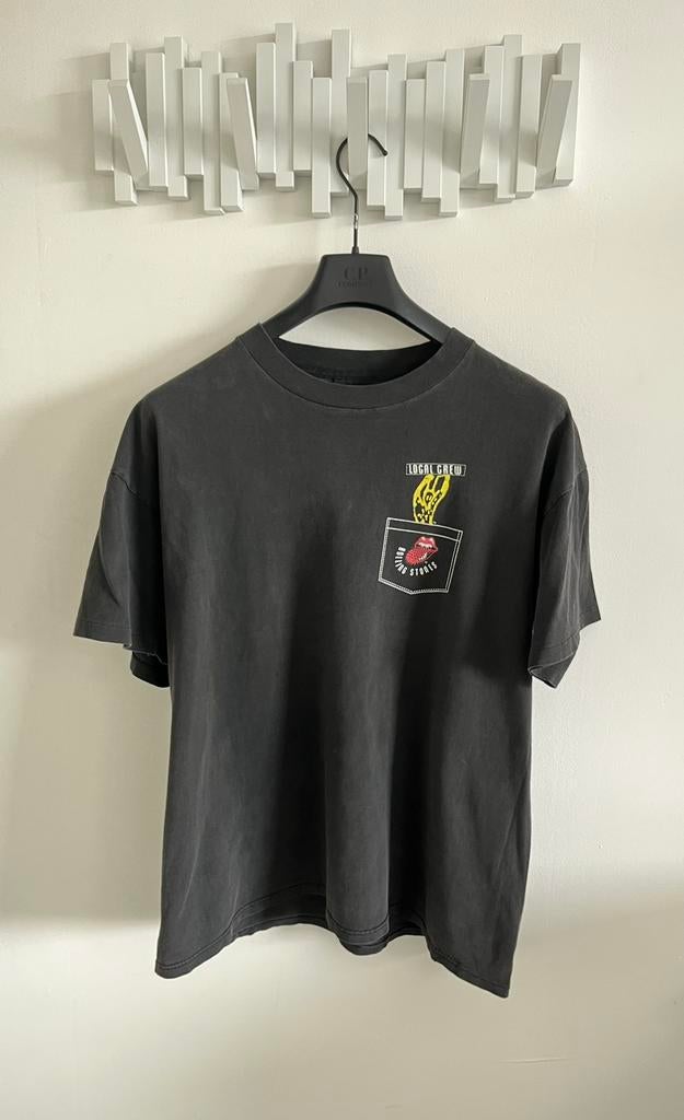 Zeldzaam vintage 1994 Rolling Stones ‘Voodoo Lounge’ shirt, Ophalen of Verzenden, Zo goed als nieuw, Maat 56/58 (XL), Zwart