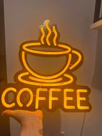 Koffie coffee neon sign wandlamp nieuw, Huis en Inrichting, Lampen | Wandlampen, Ophalen of Verzenden, Nieuw