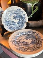 Set van 12 Wedgwood Enoch Countryside Tunstall boterbordjes, Antiek en Kunst, Ophalen of Verzenden