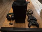 Xbox Series X 1TB + 2x controller +SteelSeries headset, Ophalen of Verzenden, Zo goed als nieuw, Xbox Series X
