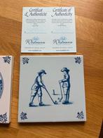 Tegels Royal Delft en Oude Kerk Delft, Ophalen of Verzenden