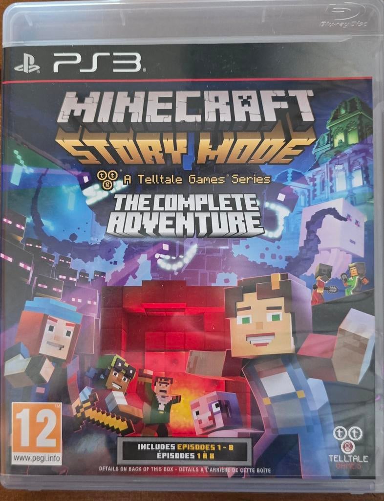 Minecraft Story Mode: The Complete Adventure PS3, Ophalen of Verzenden