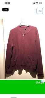 L - vest Hema bordeauxrood izgst, Ophalen of Verzenden, Zo goed als nieuw, Maat 42/44 (L), Rood