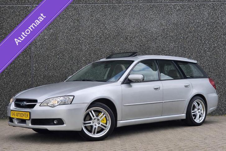 Subaru Legacy Touring 3.0R AWD Executive/245PK/Pano/Trekhaak, Auto's, Subaru, Bedrijf, Te koop, Legacy, 4x4, ABS, Airbags, Airconditioning