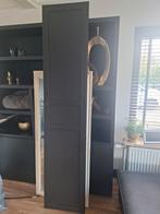 FLISBERGET Deur - Antraciet - 50x229 cm, Ophalen, Binnendeur, 215 cm of meer