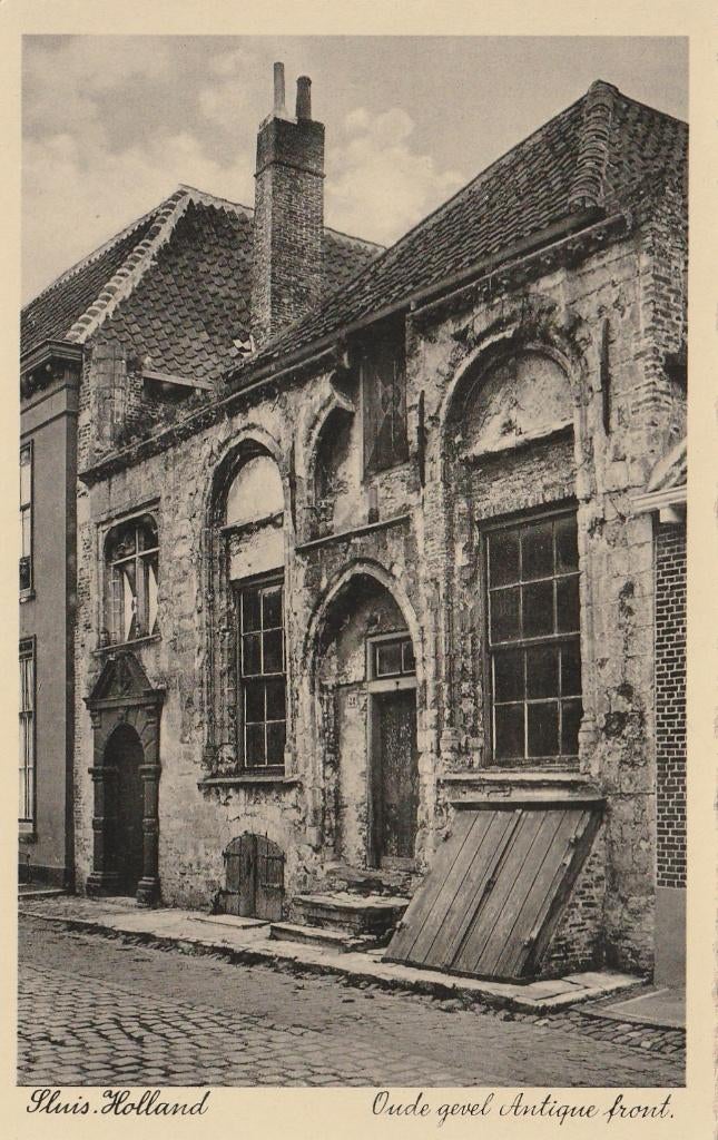 SLUIS Oude Gevel, Verzenden, 1940 tot 1960, Ongelopen, Zeeland