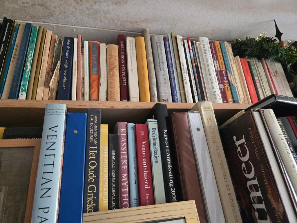 Veel boeken kunst antiek Franse literatuur, Boeken, Ophalen, Gelezen