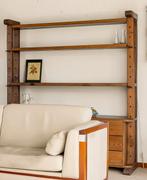 Antieken robuuste authentieke kaaskast, Ophalen, Met plank(en), 150 tot 200 cm, Eikenhout