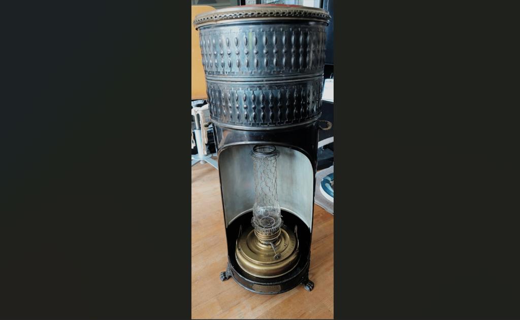 Antieke G. de Beukelaer Petroleumkachel - Summum, Ophalen