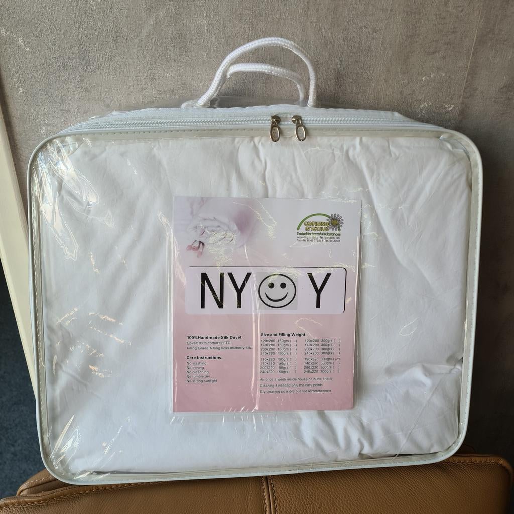 Dekbed 100% katoen / zijde vulling NIEUW, Ophalen of Verzenden