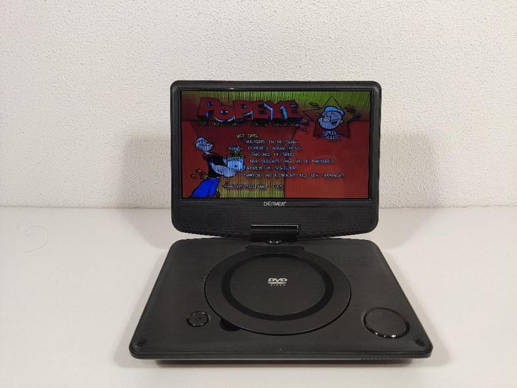 Denver MT-983NB 9 inch portable Dvd-speler, Audio, Tv en Foto, Dvd-spelers, Zo goed als nieuw, Dvd-speler, Overige merken, Ophalen of Verzenden