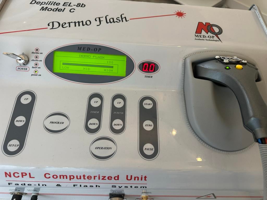 IPL Ontharingsapparaat - Med-Op Dermo Flash, Sieraden, Tassen en Uiterlijk, Uiterlijk | Gezichtsverzorging, Ophalen, Gebruikt