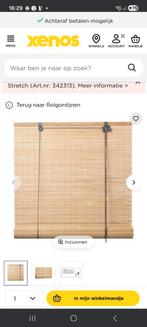 3 bamboe rolgordijnen van Xenos - diverse maten, Ophalen, Gebruikt, 100 tot 150 cm, Bruin