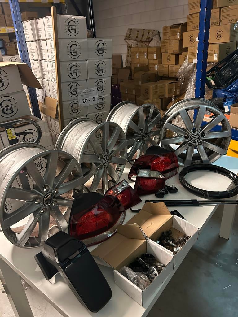 Originele Volkswagen velgen 17 inch ET54 5x112, Auto-onderdelen, Ophalen, Gebruikt, 17 inch, Velg(en)