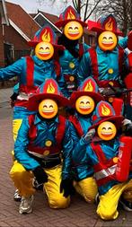 Brandweerpakken met helm, Kinderen en Baby's, Carnavalskleding en Verkleedspullen, Ophalen, Gebruikt, Jongen of Meisje