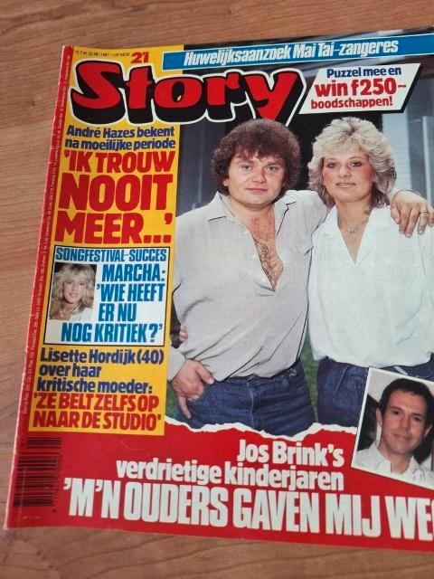 Story Andre Hazes Conny Vandenbos LUV Babe Lady Di Pelleboer, Verzamelen, Tijdschriften, Kranten en Knipsels, Tijdschrift, Nederland