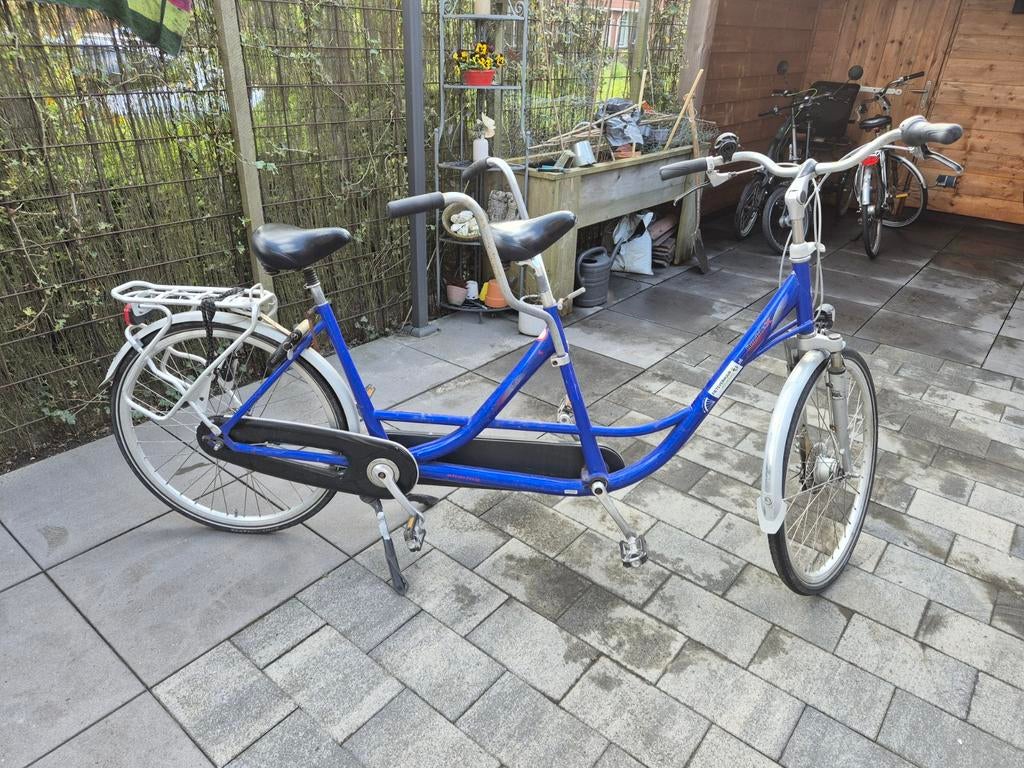 Sparta DoubleX tandem met Shimano 8 versnellingen, Minder dan 10 versnellingen, Sparta, Gebruikt, Ophalen